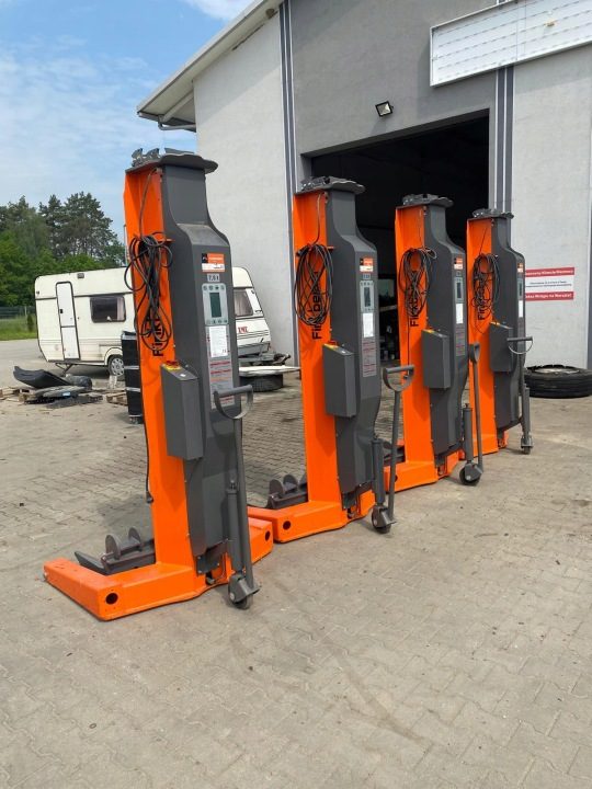 RAVAGLIOLI Mobilne колонки Alpha Серия 6 x 7,5T elektrohydrauliczne, фото 3