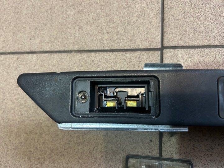 НАКЛАДКА РУЧКА КОНЦЕВИК ПОДСВЕТКА НОМЕРА AUDI A3 8P A4 B6 A4 B7, фото 5
