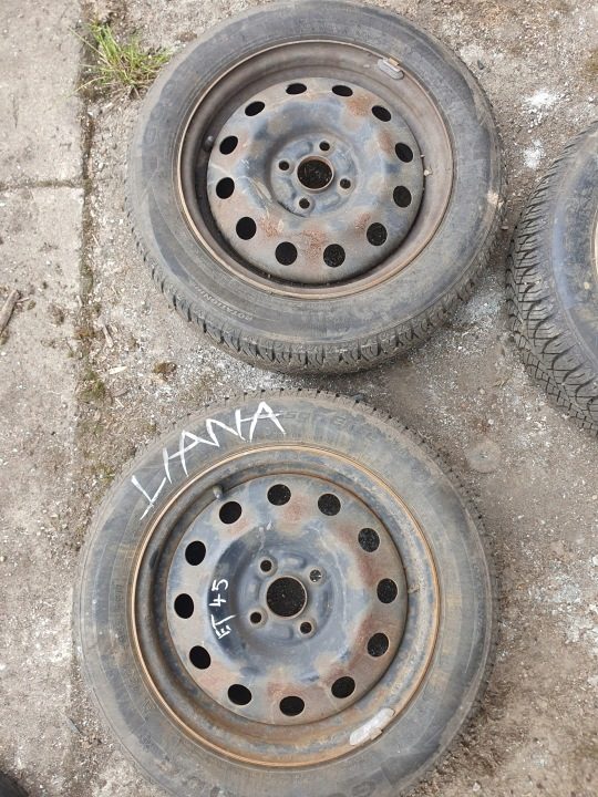 Колеса диски шины 15" Suzuki Liana 2005 г. 1.6 16v b 4x4 исправные комплект, фото 4