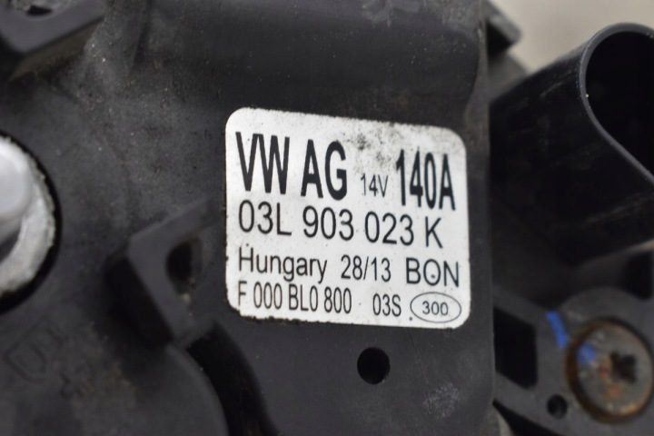 Генератор Audi A3 8V VW Golf VII 2.0 TDI 03L903023K, фото 9