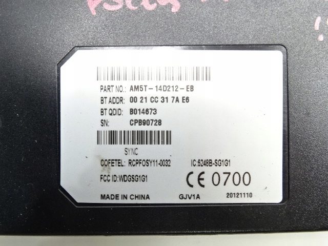Модуль Bluetooth Ford Focus MK3 AM5T-14D212, фото 4