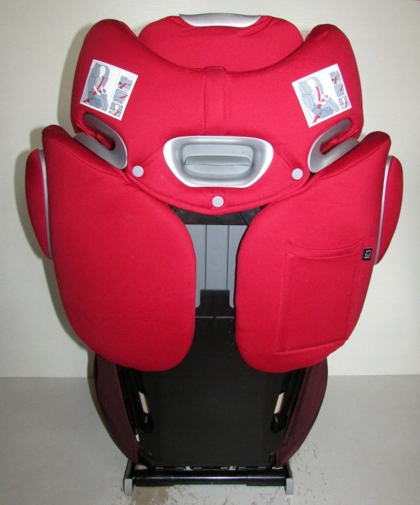 CYBEX Solution Q2-fix Черная Высокая спинка детского кресла для ребенка, фото 9