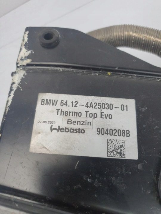 БЛОК УПРАВЛЕНИЯ WEBASTO TOP EVO БЕНЗИН МОДУЛЬ ОТОПЛЕНИЯ BMW G30 4A25030, фото 6