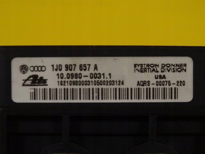 ДАТЧИК УСКОРЕНИЯ ESP VW GOLF IV 1J1907637A 1J0907657A NR2005, фото 3
