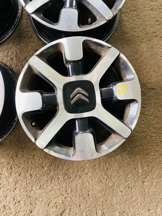 4× Литой диск Citroen OE C3 6.5" x 17" 4x108 ET 19, фото 2
