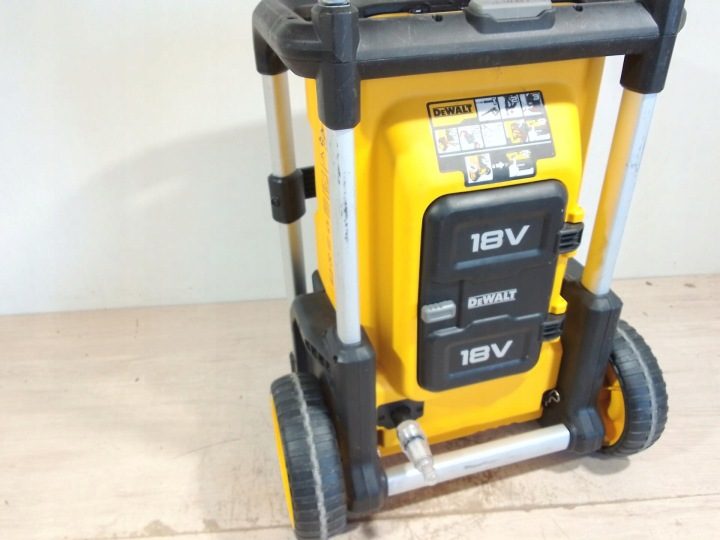 Мойка высокого давления аккумуляторная 2x18V DeWalt [DCMPW1600N-XJ] 70/85/110bar, фото 7