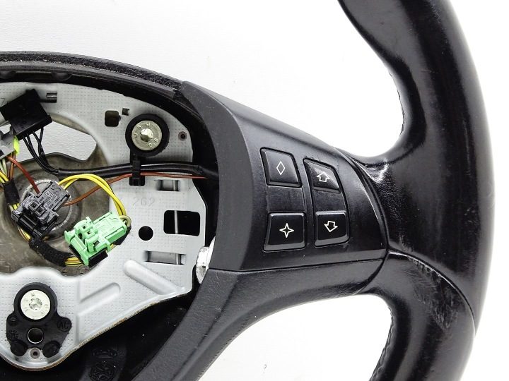 РУЛЬ МУЛЬТИ ЧЕРНЫЙ КОЖА M ПАКЕТ BMW X5 E70 8037410, фото 4