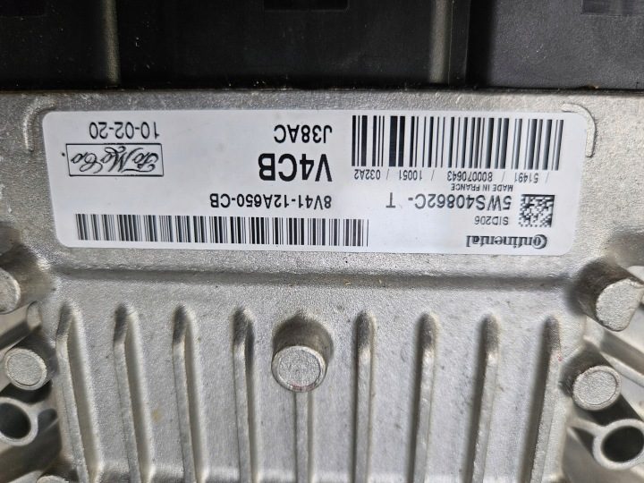 Блок управления двигателем ЭБУ Ford Kuga I [Г.в. 2008-2012] 8V41-12A650-CB 2.0 TDCI, фото 2