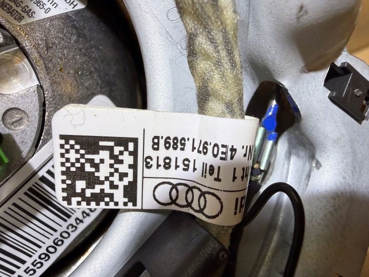 AUDI A6 C6 ПОДУШКА РУЛЯ ВОЗДУШНАЯ AIRBAG ВОДИТЕЛЯ 4RAM 4F0880201AR, фото 11