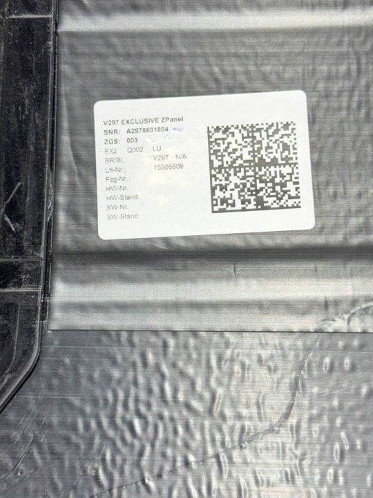 Решетка радиатора бампера передняя Mercedes-Benz EQS Exclusive V297 A2978801804, фото 12