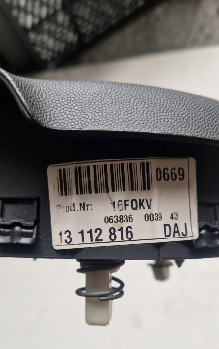 ПОДУШКА БЕЗОПАСНОСТИ ВОДИТЕЛЯ AIRBAG OE 13112816 OPEL VECTRA C, фото 3