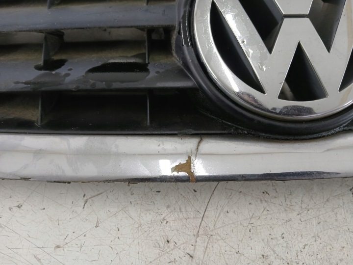 VW TOURAN I РЕШЕТКА РАДИАТОРА ХРОМ, фото 3