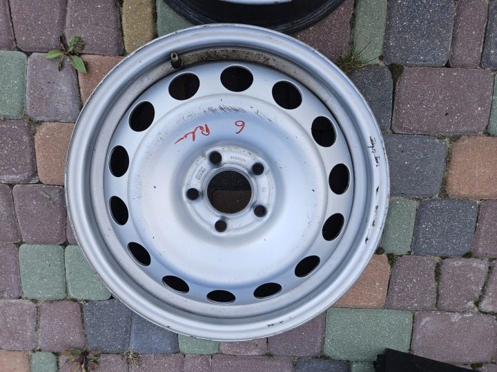 Штампованный диск Peugeot OE PEUGEOT 6.5" x 16" 5x108, фото 1