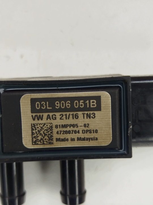 VW PASSAT B8 ДАТЧИК ПЕРЕПАДА ДАВЛЕНИЯ DPF 03L906051B, фото 2
