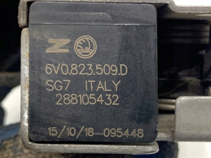 ЗАМОК КАПОТА ПЕРЕДНИЙ SKODA FABIA III Хэтчбек 6V0823509D, фото 2