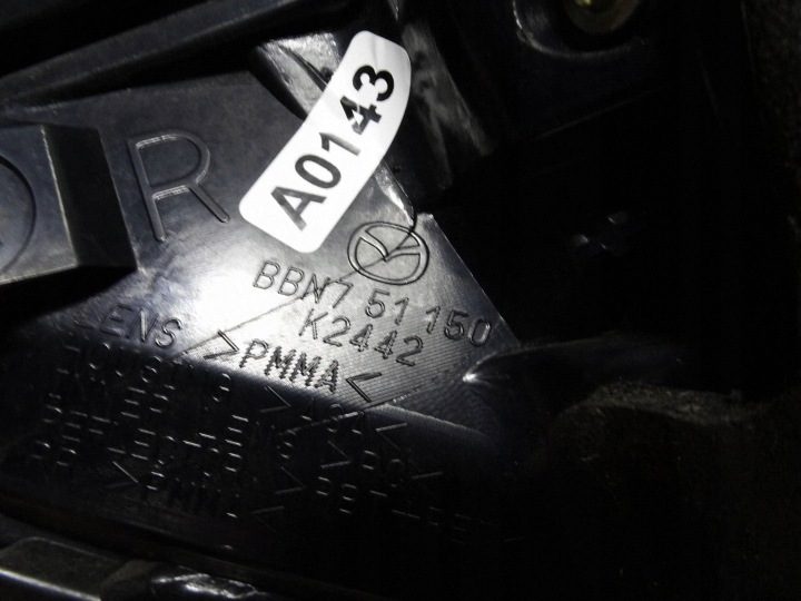 ФОНАРЬ ПРАВЫЙ ЗАДНИЙ - MAZDA 3 II BL 09-14 5d ХЭТЧБЕК BBN7-51150, фото 8