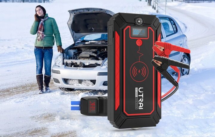 Устройство пусковое UTRAI 16000 мАч 2500A 12 В, фото 3