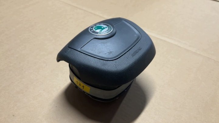 ПОДУШКА БЕЗОПАСНОСТИ AIRBAG ВОДИТЕЛЯ SKODA FABIA OCTAVIA II 5J0880201L, фото 3