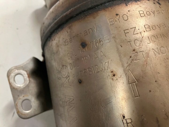 Фильтр DPF катализатор 2.0 TDI 150 Л.С. Audi A4 B9 8W 04L131765BR 04L131669H, фото 6
