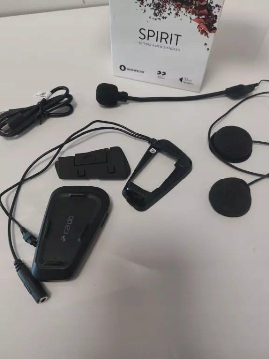 Интерком мотоциклетный Bluetooth 5.2 Cardo Spirit Single 400 м, фото 3