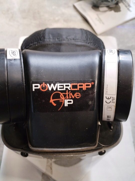 JSP Powercap Lite czapka защитный с wizjerem и respiratorem, фото 2