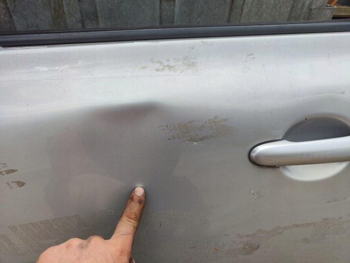 Nissan Micra K13 дверь левая передняя в сборе, фото 3