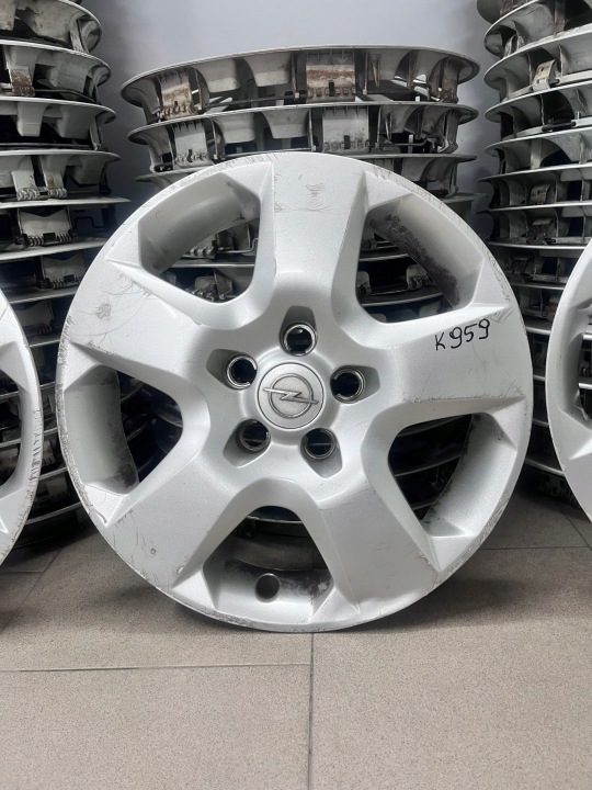 4× Колпак Opel OE Оригинальный 16", фото 3