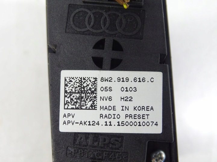 ПАНЕЛЬ УПРАВЛЕНИЯ MMI AUDI A4 B9 A5 8W 8W2919616C, фото 4