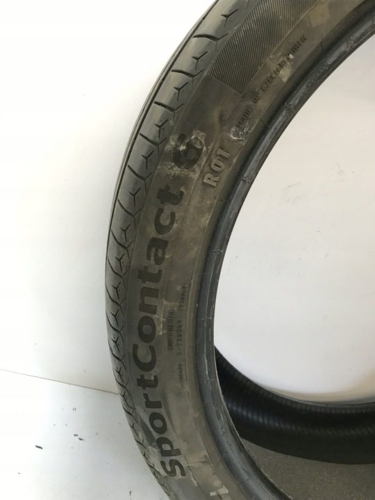 Шина летняя Continental SportContact 6 245/35R19 93 Y защита диска, усилитель (XL), фото 4