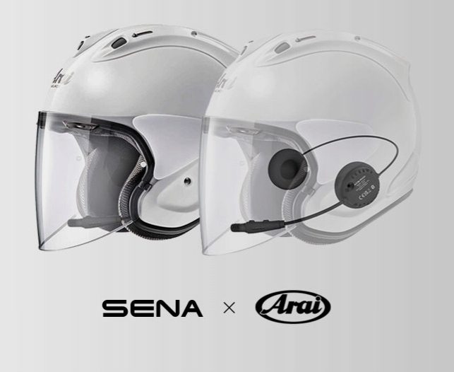 ИНТЕРКОМ SENA ACS-RAM для ШЛЕМА ARAI SZ-R VAS BLUETOOTH 5.1 500M комплект BT, фото 3