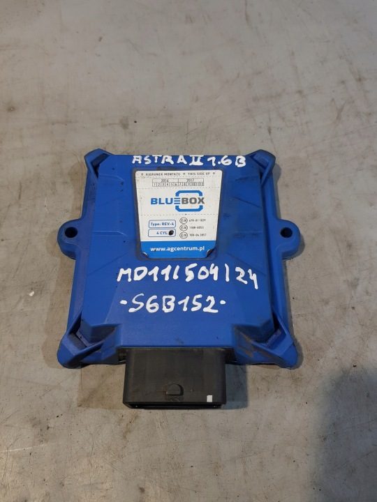 ЭБУ ГБО Газа BLUE БОКС REV-4 67R-011029 110R-0053, фото 1