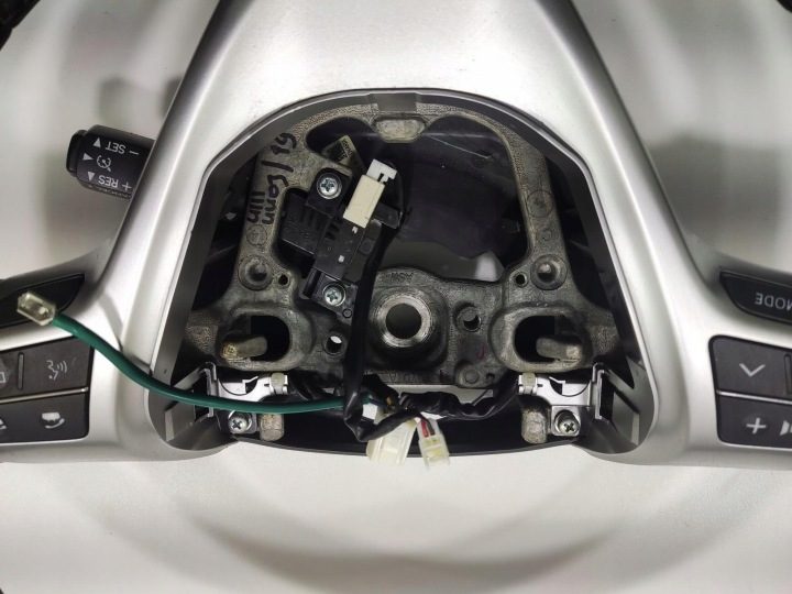 Руль мультифункциональный управления Toyota Verso рестайлинг 2014-2019 45100-0F471, фото 8