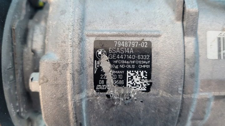 BMW 2' F44 228I XDRIVE 21 г. КОМПРЕССОР КОНДИЦИОНЕРА 794879702, фото 11