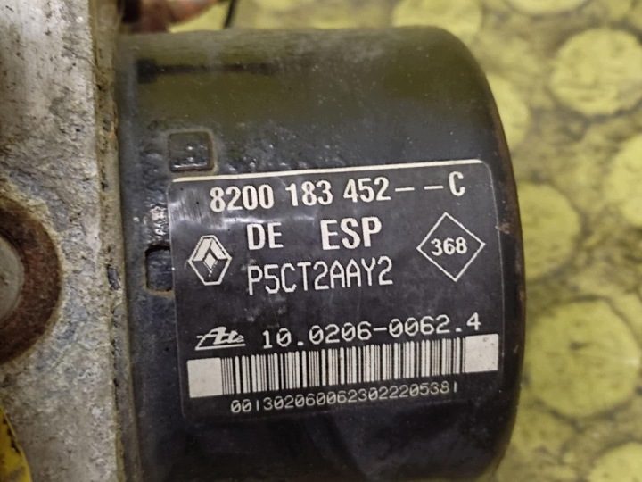 RENAULT LAGUNA II НАСОС ABS 8200183452C, фото 8
