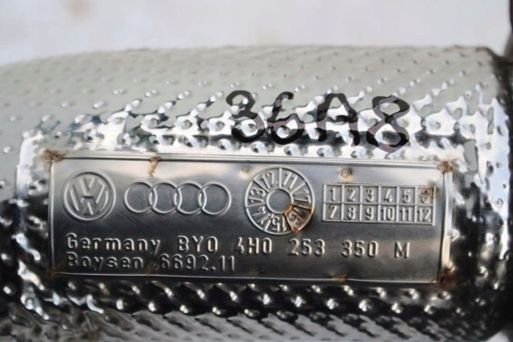 AUDI A8 ВЫХЛОПНАЯ ТРУБА 3.0 TDI 4H0253350M BOYSEN 4H0253350M 4H0253350M 4H02, фото 3