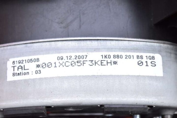 ПОДУШКА БЕЗОПАСНОСТИ ВОЗДУШНАЯ ВОДИТЕЛЯ 1K0880201BS VW GOLF 5 В 03-09F, фото 8