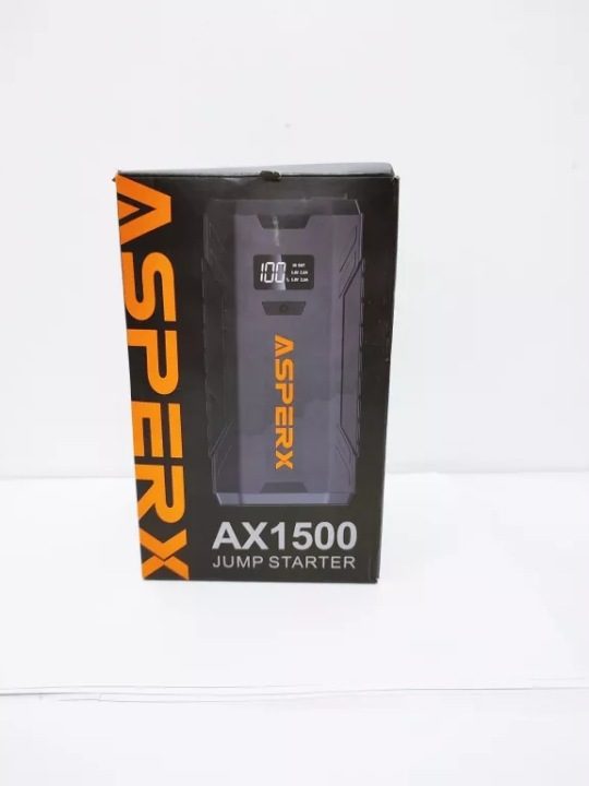 Устройство пусковое ASPERX AX1500 15000 мАч 12 В 1500 А, фото 1