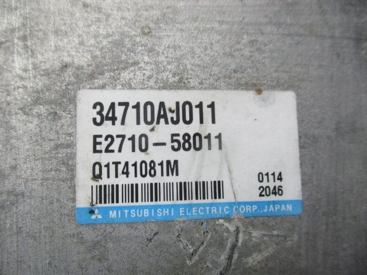 Subaru Legacy 09-14 блок управления гидроусилителя 34710AJ011 E2710-58011, фото 6