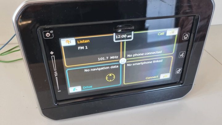 Автомагнитола Suzuki навигация Suzuki SX-4 Ignis Swift Vitara 2-DIN, фото 3