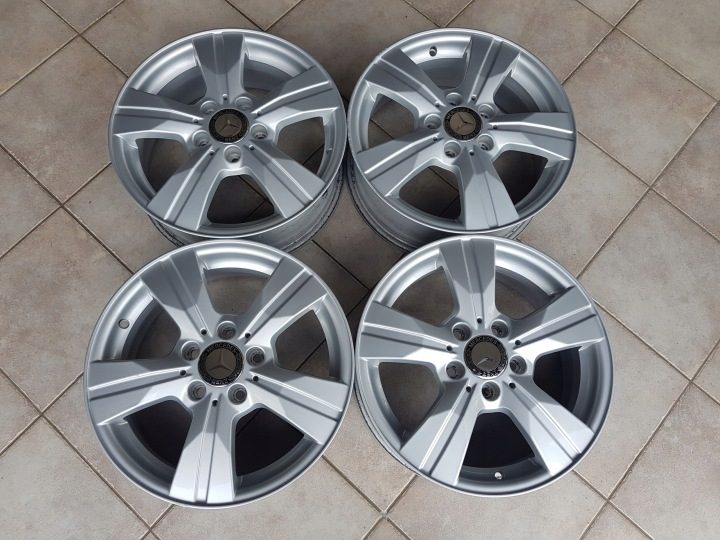 4× Литой диск Mercedes-Benz OE А КЛАСС 169 B 245 6.0" x 16" 5x112 ET 45, фото 1