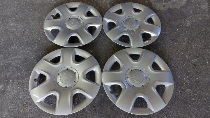 4× Колпак Skoda OE Оригинальный 15", фото 1