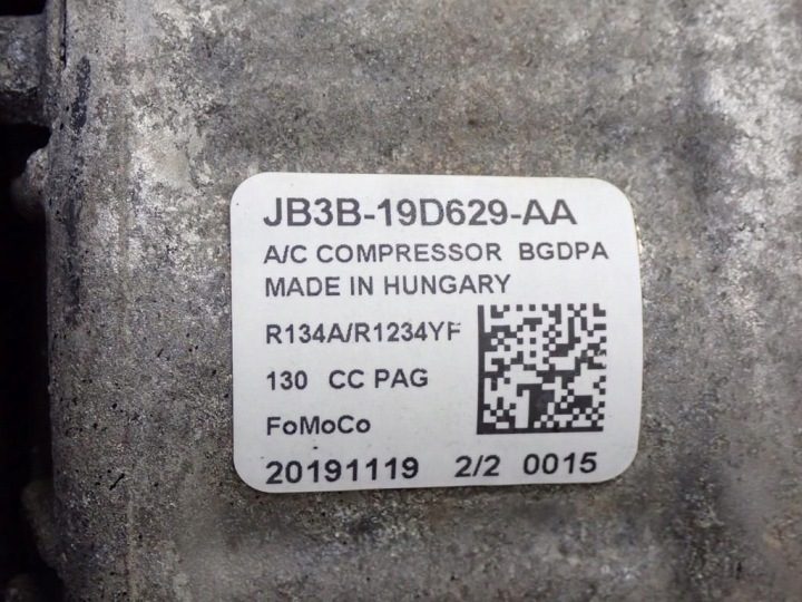 КОМПРЕССОР КОНДИЦИОНЕРА JB3B-19D629-AA FORD RANGER III IV 2.0 ECO YN2X 20 г., фото 6