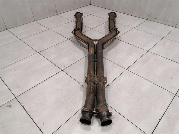 Aston Martin DB7 Vantage Down Труба 35-85557 Выхлоп Muffler Система Silencer, фото 1