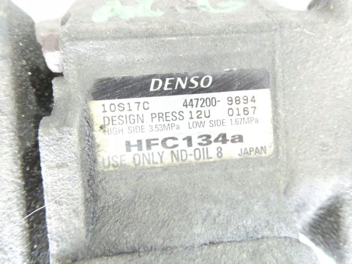 Denso 447200-9894 компрессор кондиционера Accord, фото 5