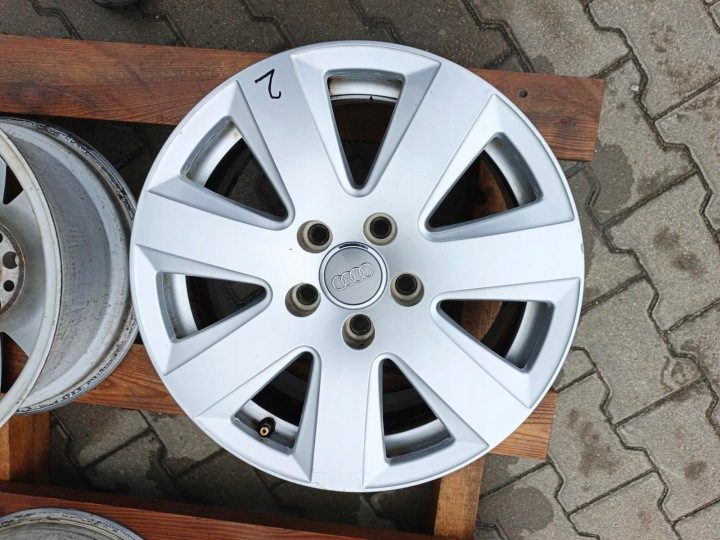 Литой диск Audi OE 4F0601025AJ 7.5" x 16" 5x112 ET 45, фото 1