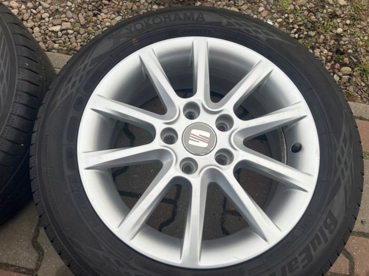 Колеса диски алюминиевые Seat Leon 16'' 5X112 шины лето Hankook 205/55R16 205/55/16, фото 5