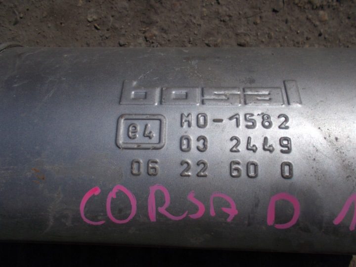 OPEL CORSA D 1.4 11 г. ЗАДНИЙ ГЛУШИТЕЛЬ, фото 5