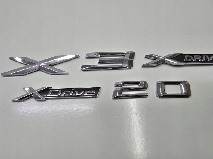 Значок логотип эмблема крышки для BMW X3 XDrive, фото 2