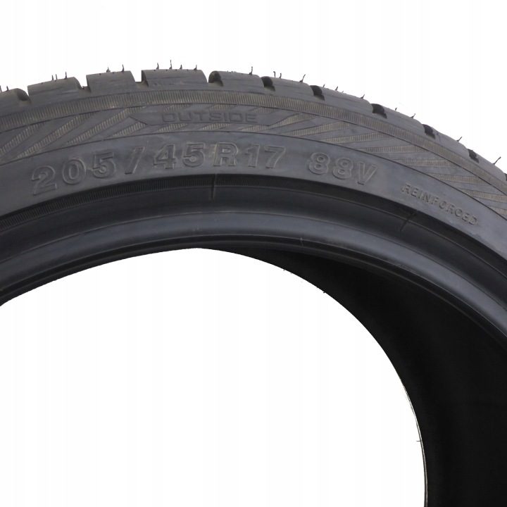 Шина зимняя Yokohama W.drive V902A 205/45R17 88 В сцепление на снегу (3PMSF), защита диска, усилитель (XL), фото 2