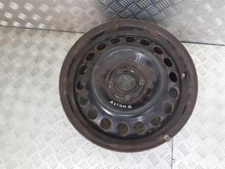 4× Штампованный диск Opel OE 6.0" x 15" 4x100, фото 4